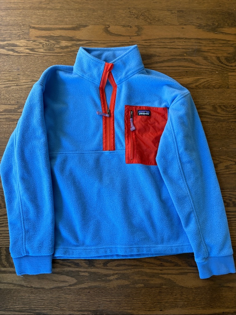 Patagonia Kids' Microdini 1/2-Zip Pullover size xl